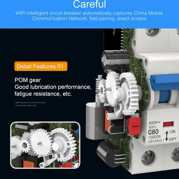 HOT WiFi Smart Circuit Breaker App Remote Control Automatic Switch Overload Circuit Protection NDS66
HOT WiFi Smart Circuit Breaker App Remote Control Automatic Switch Overload Circuit Protection NDS66