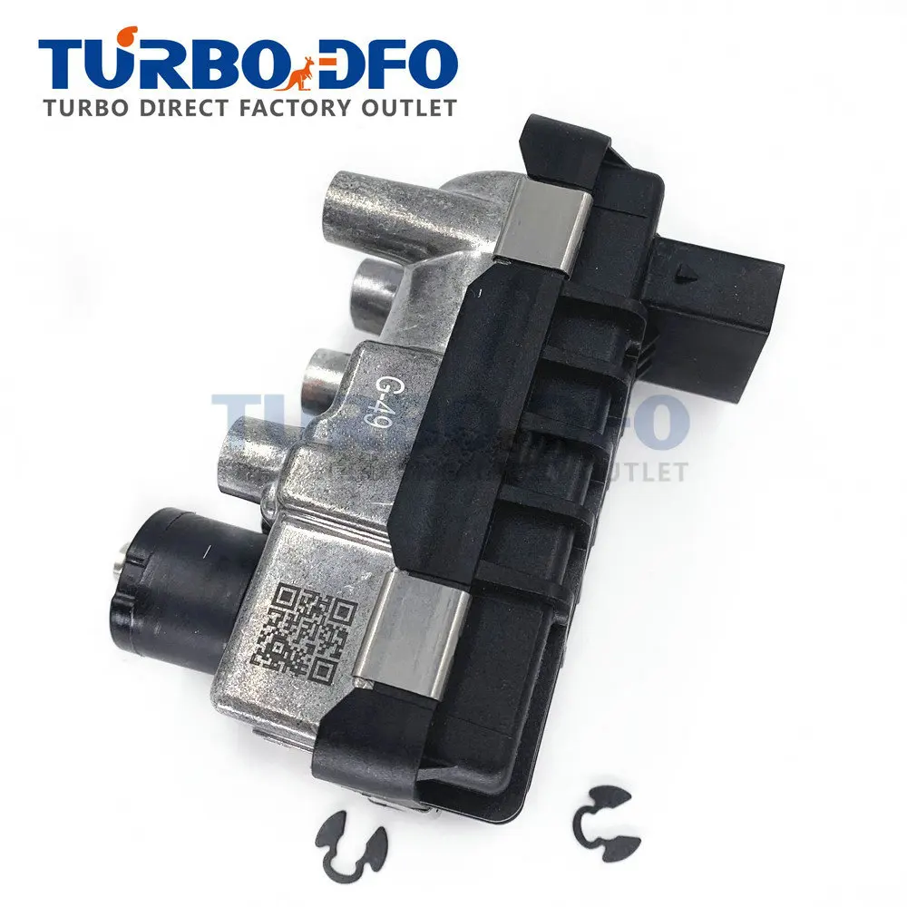 Turbo Charger Electronic Actuator Wastegate G-49 730314 6NW009228 For Jeep Cherokee Wrangler III 2.8 CRD 130/147kw 771954 796911
Turbo Charger Electronic Actuator Wastegate G-49 730314 6NW009228 For Jeep Cherokee Wrangler III 2.8 CRD 130/147kw 771954 796911