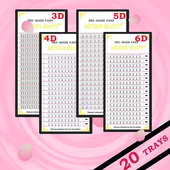 METESEN BEAUTY 20trays Mink Lash Extensions Makeup Fake Eyelashes Premade Volume Fans Short Eyelashes Extension Lashes Supplies
METESEN BEAUTY 20trays Mink Lash Extensions Makeup Fake Eyelashes Premade Volume Fans Short Eyelashes Extension Lashes Supplies