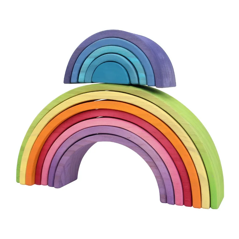 Wood Solid Wood Macarons Rainbow 12 Colors Arch Tunnel Pile Style Music Building Blocks Decoration Germany Series Bending Plate
Wood Solid Wood Macarons Rainbow 12 Colors Arch Tunnel Pile Style Music Building Blocks Decoration Germany Series Bending Plate