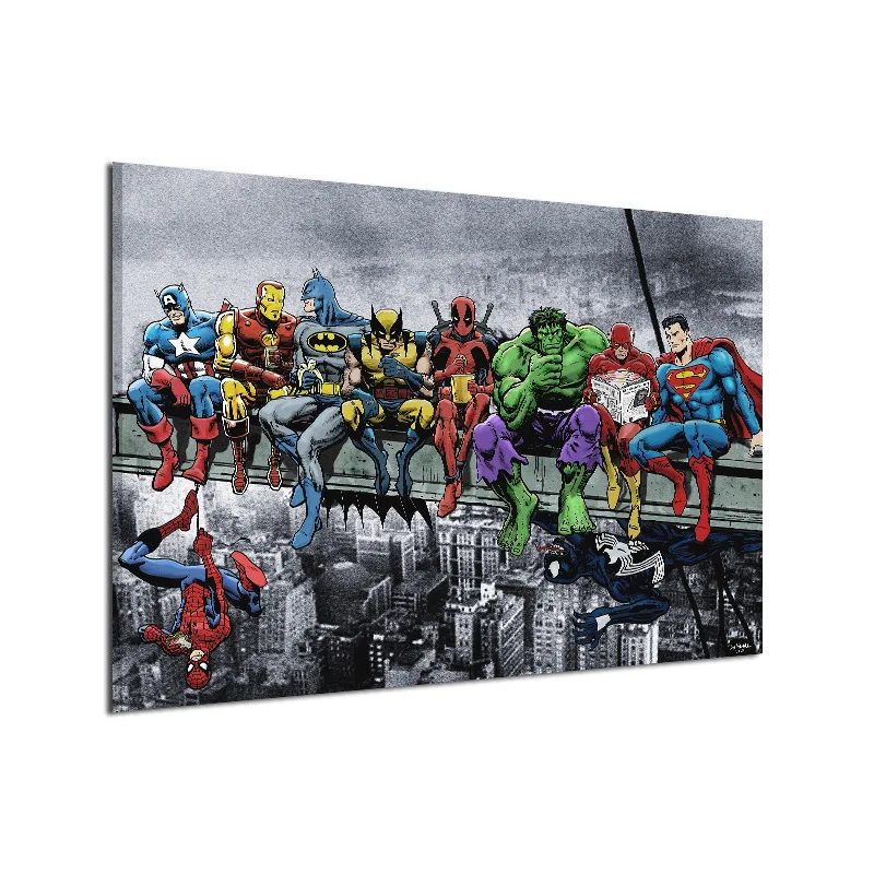 Marvel DC Hero Figure Batman Deadpool Cartoon Core Customizable Living Room CHILDREN'S Room Hanging Painting Wall Decoration Pai
Marvel DC Hero Figure Batman Deadpool Cartoon Core Customizable Living Room CHILDREN'S Room Hanging Painting Wall Decoration Pai