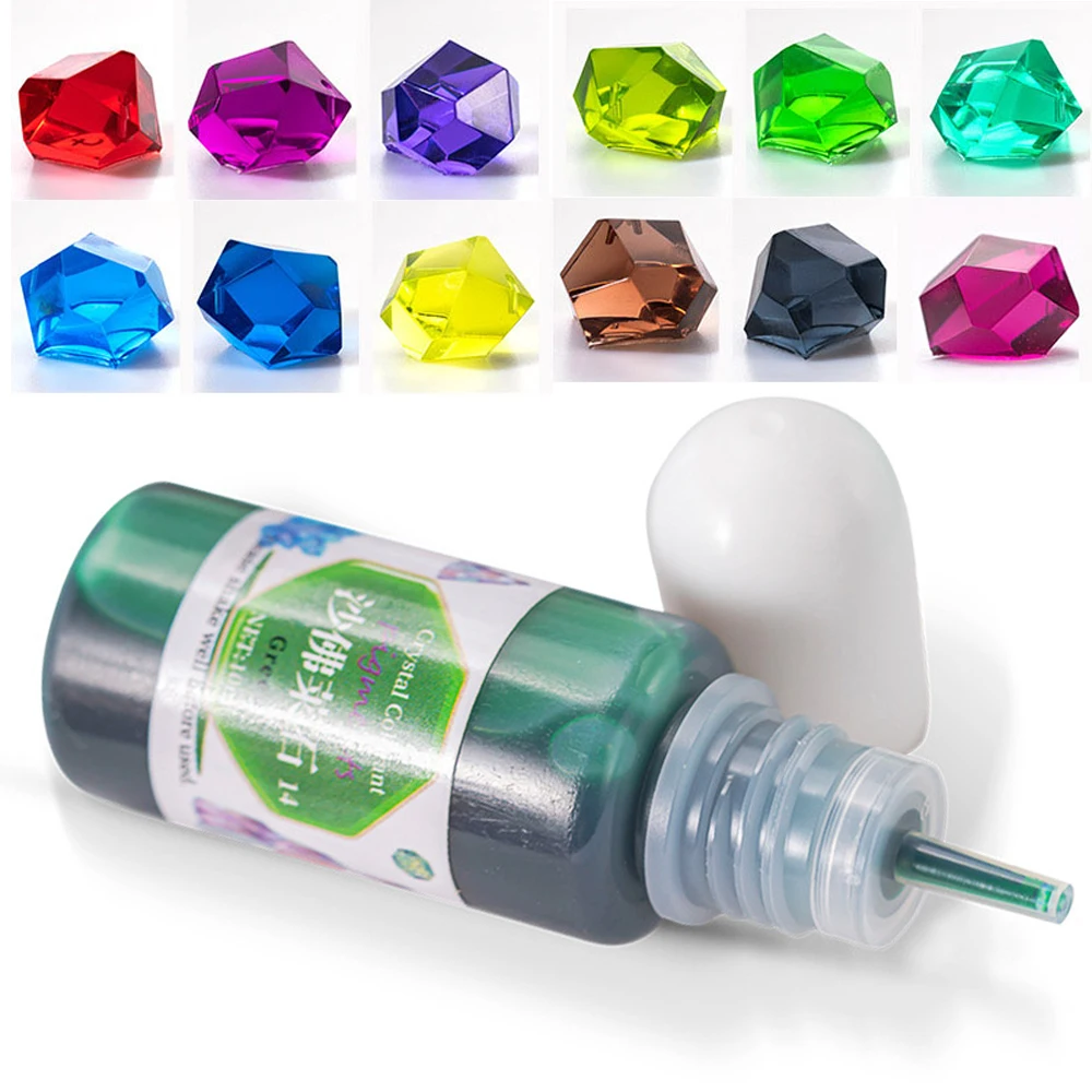 Epoxy Resin Pigment DIY Crystal Resin Handmade Craft Making Colorant Transparent Liquid Epoxy Pigment Filler Coloring Supplies 
Epoxy Resin Pigment DIY Crystal Resin Handmade Craft Making Colorant Transparent Liquid Epoxy Pigment Filler Coloring Supplies