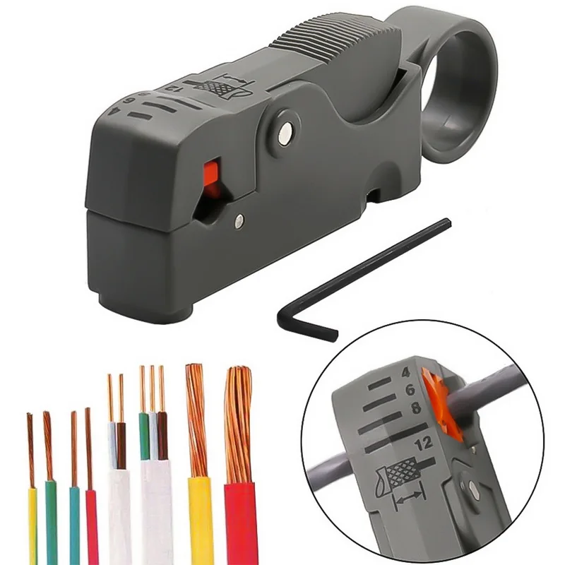 1PC Automatic Wire Stripper Stripping Pliers Cable Stripping Cutter Crimper Crimping Tools Hexagon Wrench Multifunction
1PC Automatic Wire Stripper Stripping Pliers Cable Stripping Cutter Crimper Crimping Tools Hexagon Wrench Multifunction