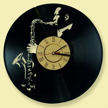 Modern Design Wall Clock John Cortland Clocks 3D Stickers Vinyl Record Silent 12 Inch Saxophone Theme Wall Watch Home Decor BB5W
Modern Design Wall Clock John Cortland Clocks 3D Stickers Vinyl Record Silent 12 Inch Saxophone Theme Wall Watch Home Decor BB5W