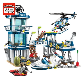 565pcs City Series Police Office Battle Force Helicopter Educational Building Blocks Mini Figures DIY Toys For Children Gifts
565pcs City Series Police Office Battle Force Helicopter Educational Building Blocks Mini Figures DIY Toys For Children Gifts