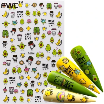 ZKO 1 PC Comic Adhesive 3D Nail Sticker Foil Decals For Nails Sticker Art Cartoon Nail Art Decorations Designs Tool
ZKO 1 PC Comic Adhesive 3D Nail Sticker Foil Decals For Nails Sticker Art Cartoon Nail Art Decorations Designs Tool