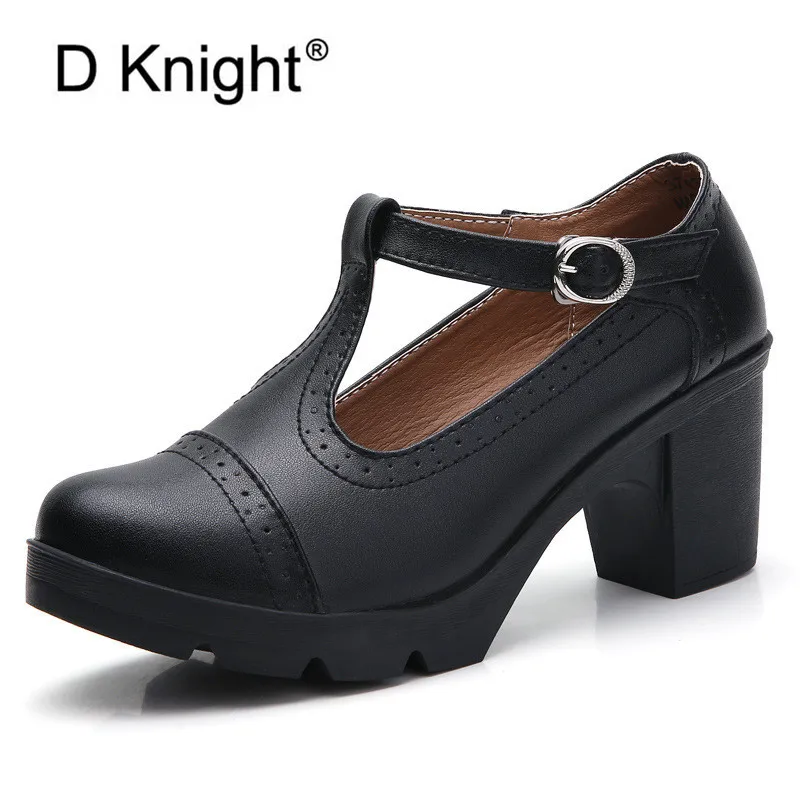 Size 34-43 Pumps Women's Shoes Buckle T-Strap Leather Oxfords Shoes Mary Jane Retro Mid-Heel Ladies Platform Single Pumps Shoes
Size 34-43 Pumps Women's Shoes Buckle T-Strap Leather Oxfords Shoes Mary Jane Retro Mid-Heel Ladies Platform Single Pumps Shoes