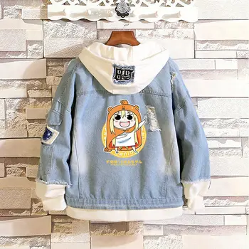 Japanese Anime Doma Umaru cosplay costume Himouto! Umaru-chan Halloween Carnival Jacket Taihei Doma Unisex Cowboy Fake Two Piece
Japanese Anime Doma Umaru cosplay costume Himouto! Umaru-chan Halloween Carnival Jacket Taihei Doma Unisex Cowboy Fake Two Piece