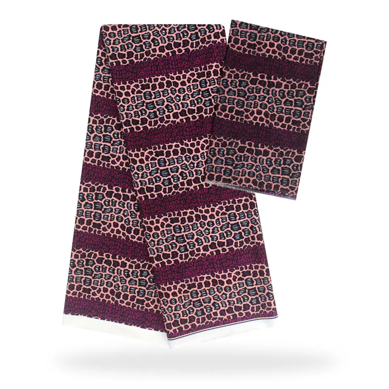 Imitated silk fabric digital printed fabric nigerian ankara African wax pattern 4 yards audel fabric +2 yards chiffon for dress
Imitated silk fabric digital printed fabric nigerian ankara African wax pattern 4 yards audel fabric +2 yards chiffon for dress