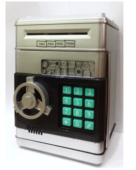 Electronic Piggy Bank Children's ATM Password Cash Box Cash Coin Savings ATM Safe Automatic Rolling Paper Money Gifts for Kids
Electronic Piggy Bank Children's ATM Password Cash Box Cash Coin Savings ATM Safe Automatic Rolling Paper Money Gifts for Kids
