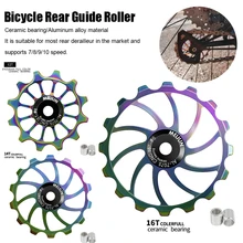 12T/14T/16T MTB Bicycle Rear Derailleur Jockey Wheel Ceramic Bearing Pulley Road Bike Guide Roller Idler Bike Parts
12T/14T/16T MTB Bicycle Rear Derailleur Jockey Wheel Ceramic Bearing Pulley Road Bike Guide Roller Idler Bike Parts