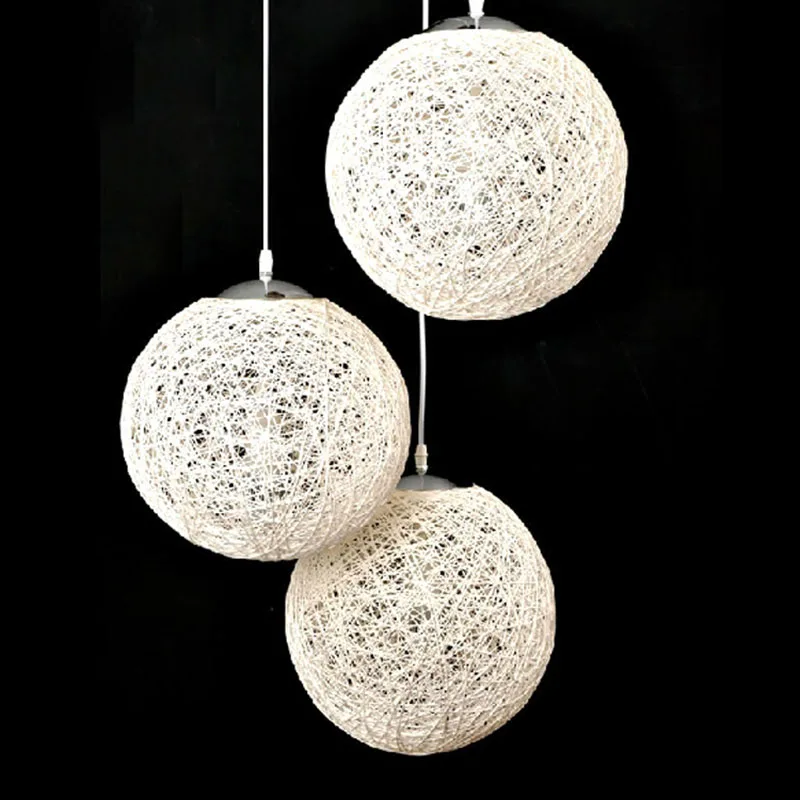 Round Concise Hand-woven Rattan Vine Ball Pendant Light Simple LED Pendant Lamp Natural Suspension Droplight Lighting Fixtures
Round Concise Hand-woven Rattan Vine Ball Pendant Light Simple LED Pendant Lamp Natural Suspension Droplight Lighting Fixtures