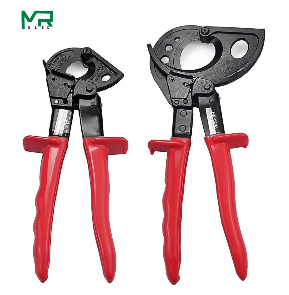 

HS-325A HS-520A 400mm2 Max Ratcheting ratchet cable cutter Germany design Wire Cutter Plier, not for cutting steel wire