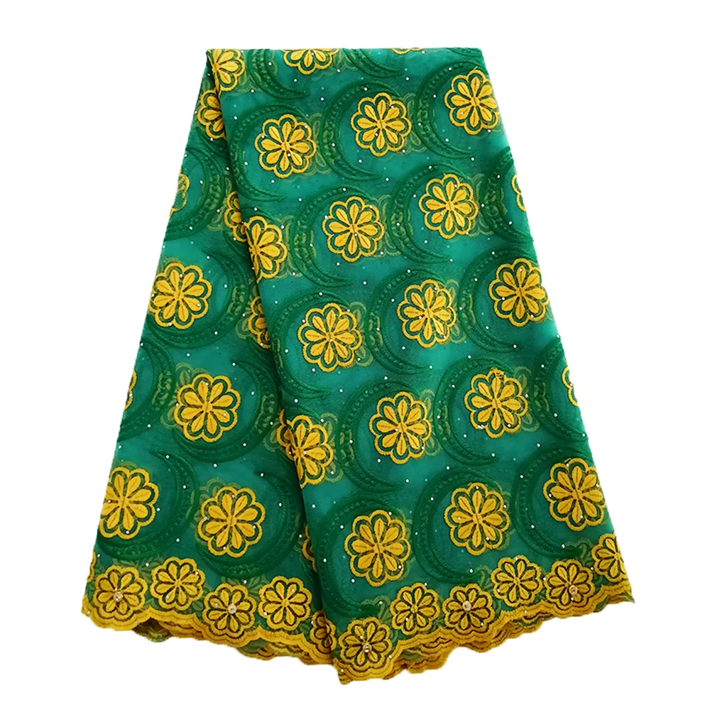 african-lace-fabric-green