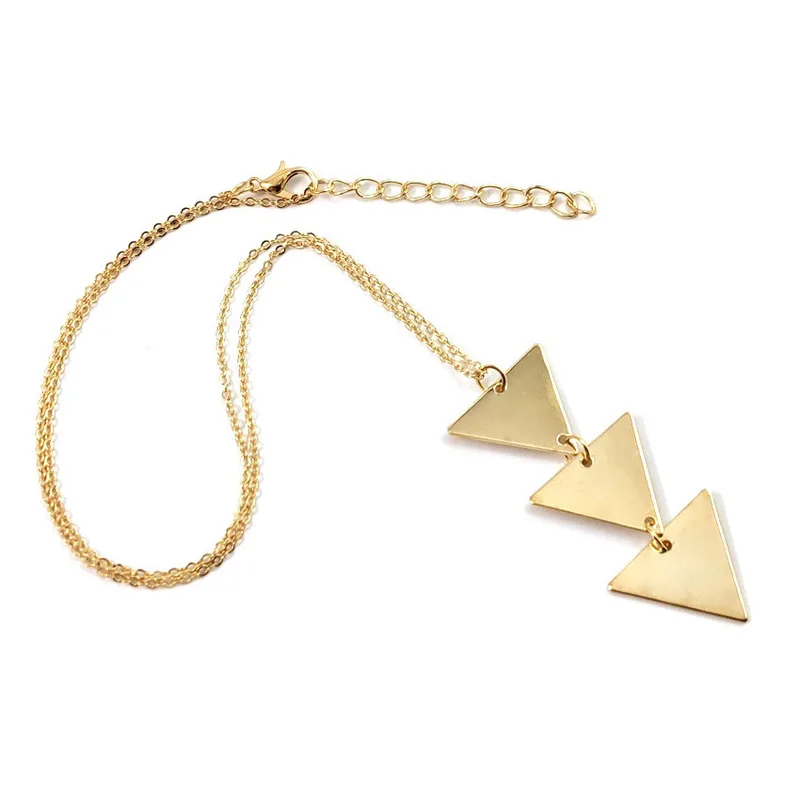 Collares States Deserve To Act The Role Of Long Chain Metal Smooth Triangles One Pendant Necklace Simple Accessories Wholesale
Collares States Deserve To Act The Role Of Long Chain Metal Smooth Triangles One Pendant Necklace Simple Accessories Wholesale
