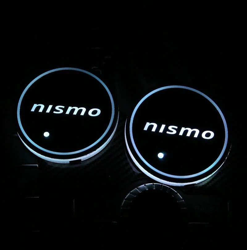 2PCS/set LED NISMO nismo Car Cup Bottle Holder Pad Mat Auto Coasters Interior Atmosphere Lights Colorful
2PCS/set LED NISMO nismo Car Cup Bottle Holder Pad Mat Auto Coasters Interior Atmosphere Lights Colorful