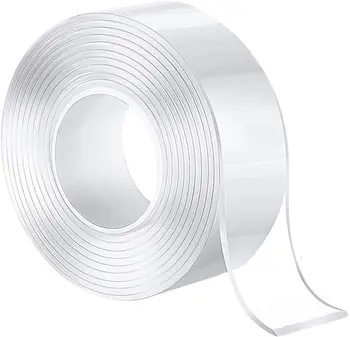 1M / 3M / 5M nano magic tape double-sided tape transparent NoTrace reusable waterproof tape can clean home
1M / 3M / 5M nano magic tape double-sided tape transparent NoTrace reusable waterproof tape can clean home