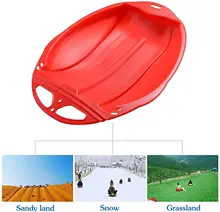 

Snow Sleds for Kids Adult Beetle Shaped Round Sand Slider Disc Sledge Ski Pad Board Portable Anti-Skid Outdoor Skiing Board