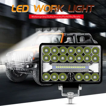 Work Light LED Bar 12V 108W Led Bar 4 Inch 36Led Car Light For Led Bar Offroad SUV ATV Tractor Trucks Excavator 24V Work Lights
Work Light LED Bar 12V 108W Led Bar 4 Inch 36Led Car Light For Led Bar Offroad SUV ATV Tractor Trucks Excavator 24V Work Lights