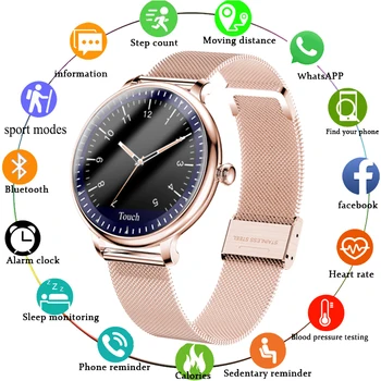 Smart watch fashion sports heart rate monitor multi-function measurement, rotating wrist bright screen waterproof smartwatch+Box
Smart watch fashion sports heart rate monitor multi-function measurement, rotating wrist bright screen waterproof smartwatch+Box
