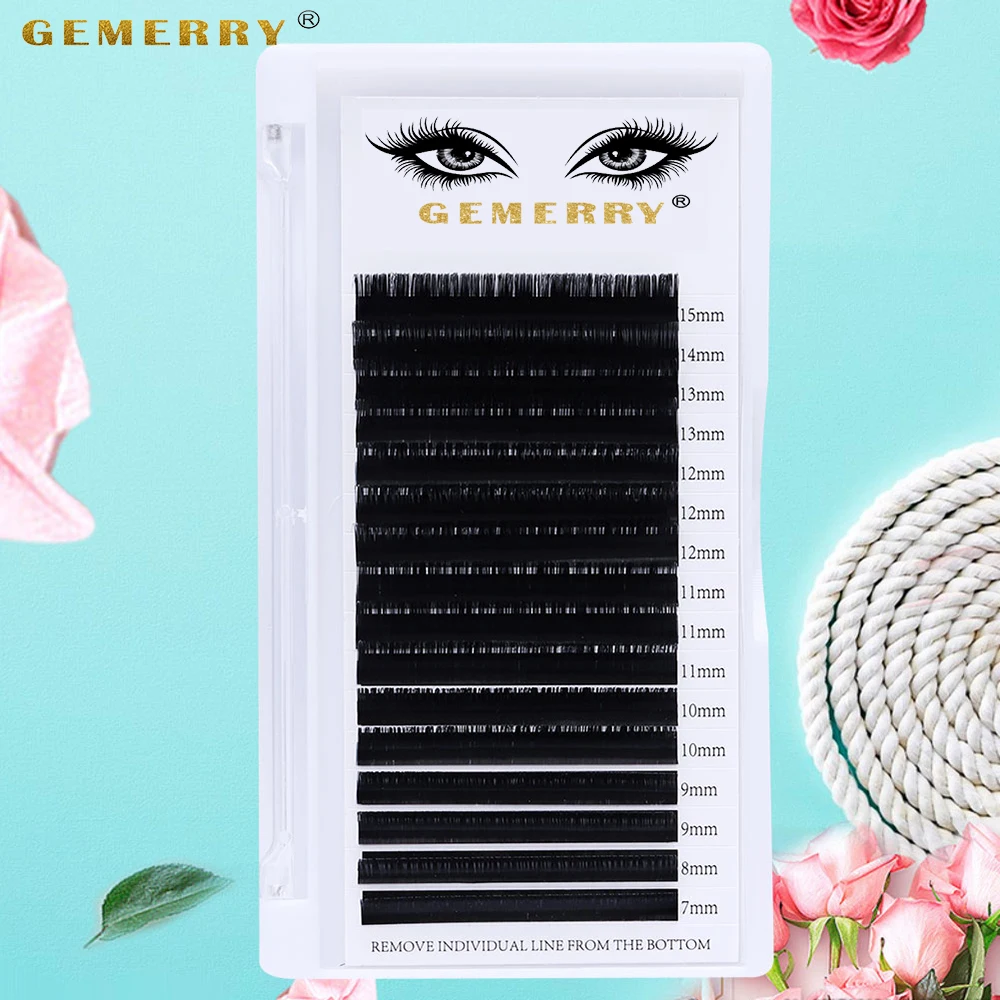 Gemerry CD 0.07 To 0.15 Individual Eyelash Lashes Professional Extension Tool Make up Natura Mink Eyelashes Classic False Lash
Gemerry CD 0.07 To 0.15 Individual Eyelash Lashes Professional Extension Tool Make up Natura Mink Eyelashes Classic False Lash