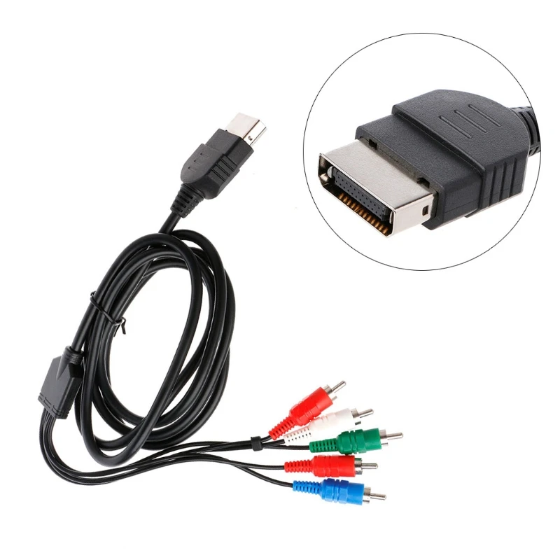 Durable Composite Audio Video AV Cable HD TV Component Cord For First Generation Games Accessory Cables
Durable Composite Audio Video AV Cable HD TV Component Cord For First Generation Games Accessory Cables