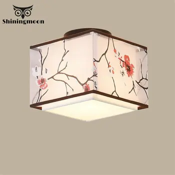 Chinese-style Ceiling Lamp Rectangular Kitchen Ceiling Lights Fabric Plafondlamp Living Room Ceiling Light Lustre Decor Lighting
Chinese-style Ceiling Lamp Rectangular Kitchen Ceiling Lights Fabric Plafondlamp Living Room Ceiling Light Lustre Decor Lighting