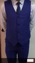 Shenrun-traje a cuadros para hombre, traje de cuadros ajustados para negocios, Formal, informal, para oficina, fiesta, graduación y boda, 3 piezas, primavera y otoño