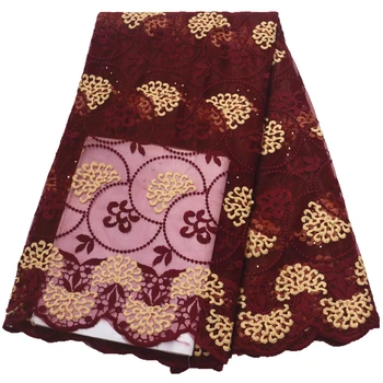 2020 high quality African Nigerian Latest style guipure lace fabric With Stones Tulle Laces Fabrics for women party dress
2020 high quality African Nigerian Latest style guipure lace fabric With Stones Tulle Laces Fabrics for women party dress