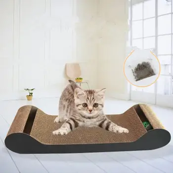 Cat Toys With Bell Cat Scratch Board Pad Scratching Posts Kitten Corrugated Paper Pad Cats Grinding Nail Scraper Mat Mattress
Cat Toys With Bell Cat Scratch Board Pad Scratching Posts Kitten Corrugated Paper Pad Cats Grinding Nail Scraper Mat Mattress