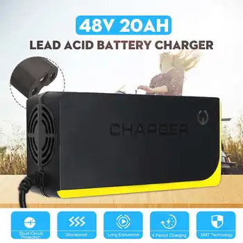 48V 20AH 1.8A Smart Battery Charger 220V For Electric Bicycle Scooter Motorcycle Lead Acid Battery Group Charger
48V 20AH 1.8A Smart Battery Charger 220V For Electric Bicycle Scooter Motorcycle Lead Acid Battery Group Charger