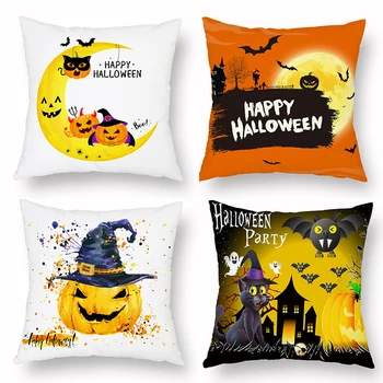 Cartoon Pumpkin Bat Ghost Pillowcase Horror Halloween Party Supplies Accessories Ornament Halloween Decoration For Home
Cartoon Pumpkin Bat Ghost Pillowcase Horror Halloween Party Supplies Accessories Ornament Halloween Decoration For Home