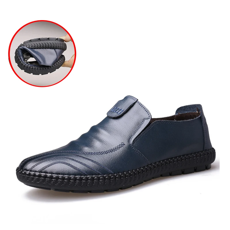 2020 Summer Men's Shoes Bean Shoes Korean Version Of The Cowhide Male Lazy People Walk Shoes Sports Fashion Board Shoes
2020 Summer Men's Shoes Bean Shoes Korean Version Of The Cowhide Male Lazy People Walk Shoes Sports Fashion Board Shoes