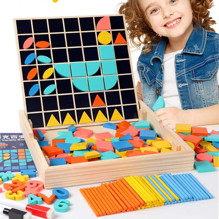 Children Wooden Mathematics Numbers Sticks Math Shape Toys Baby Toddler Early Learning Counting Educational Puzzles Toy with Box
Children Wooden Mathematics Numbers Sticks Math Shape Toys Baby Toddler Early Learning Counting Educational Puzzles Toy with Box