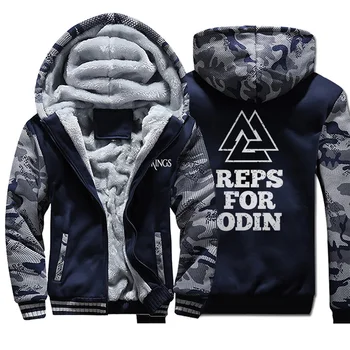 Odin Vinking Jacket Men Coat Winter Fleece Thick Camo Hooded Sweatshirt Sportswear Hoodie
Odin Vinking Jacket Men Coat Winter Fleece Thick Camo Hooded Sweatshirt Sportswear Hoodie