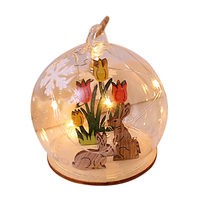 Новый Рождественский шар орнамент стеклянный прозрачный Рождественское