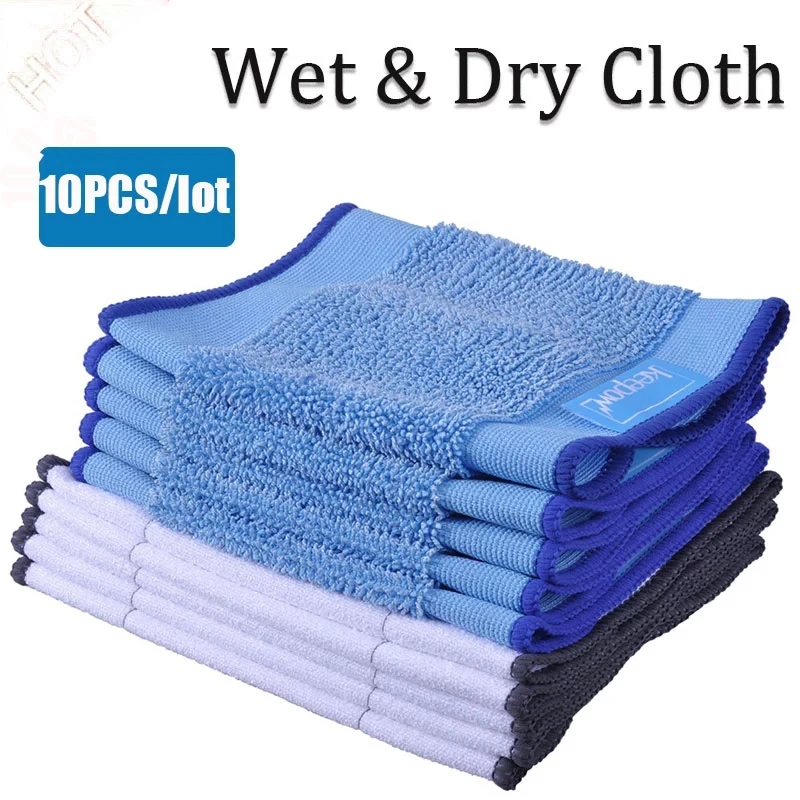 

Microfiber Wet Dry Dweeping Pro-Clean Mop Cloths Rags Parts For Robot iRobot Braava Minit 4200 5200 5200C 380 380t Accessories