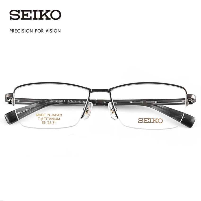 SEIKO Titanium Glass Frame Men Myopia Multifocal Flexible Ophthalmic Eyewear Man Progressive Eye Frame S9004 Made in Japan
SEIKO Titanium Glass Frame Men Myopia Multifocal Flexible Ophthalmic Eyewear Man Progressive Eye Frame S9004 Made in Japan