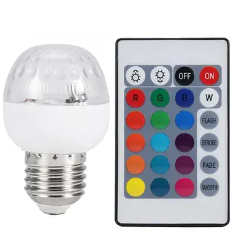 AC85-265V 3W E27 RGB LED Bulb Stage Light Colorful Party Decoration Lamp with Remote Control
AC85-265V 3W E27 RGB LED Bulb Stage Light Colorful Party Decoration Lamp with Remote Control