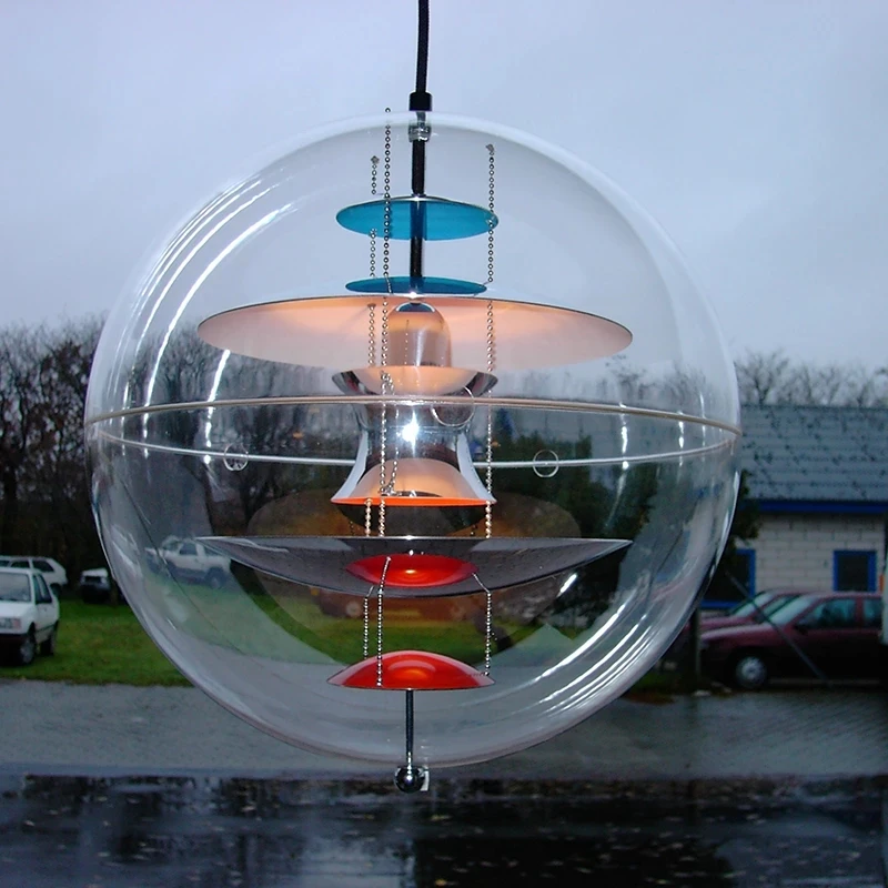 Nordic Danish Design Planet Globe Pvc Ball Pendant Lights For Hotel Villa Living Room Hanging Lamp Fixtures Kitchen Luminaire | Лампы и