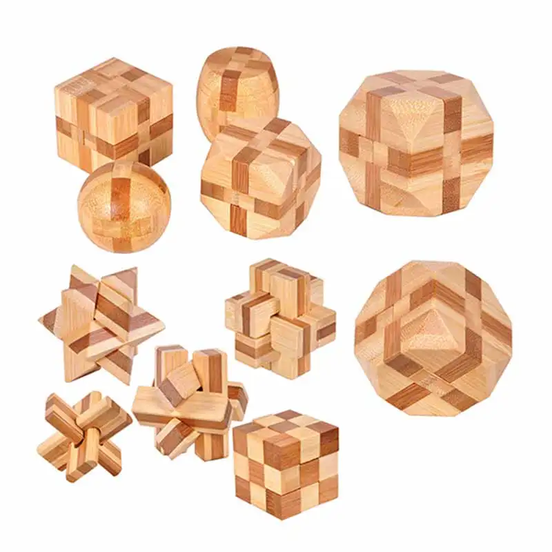 Wooden Kongming Lock Brain Teaser Puzzle Children Adults Educational Game Toy Suitable for both children and adults funny gift
Wooden Kongming Lock Brain Teaser Puzzle Children Adults Educational Game Toy Suitable for both children and adults funny gift