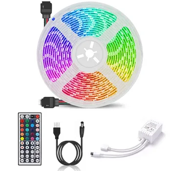 LED Strip Light Flexible RGB Remote Control waterproof TV Desktop Screen Backlight Color Change Decorative USB Tape Ribbon Lamp
LED Strip Light Flexible RGB Remote Control waterproof TV Desktop Screen Backlight Color Change Decorative USB Tape Ribbon Lamp