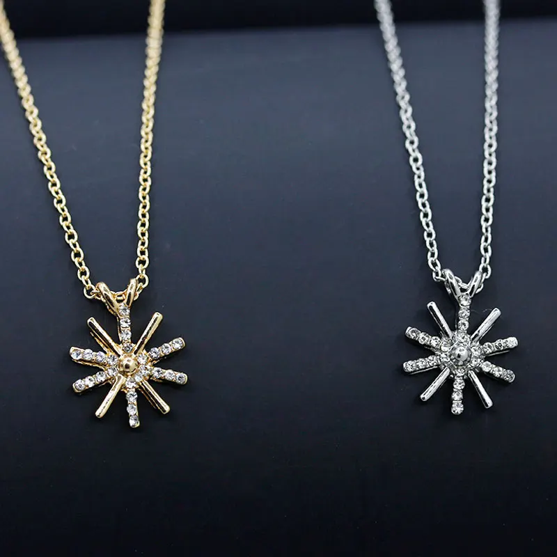 Creative Charm Crystal Sunflower Pendant Choker Necklace Simple Alloy Cross Necklace Fashion Jewelry Gifts For Women
Creative Charm Crystal Sunflower Pendant Choker Necklace Simple Alloy Cross Necklace Fashion Jewelry Gifts For Women