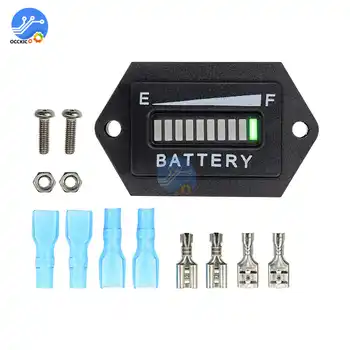 BMS 12V 24V Battery Capacity Indicator LED Display Power Bank Charging Level Tester Meter for RV Motorcycle Car
BMS 12V 24V Battery Capacity Indicator LED Display Power Bank Charging Level Tester Meter for RV Motorcycle Car