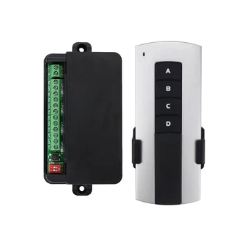433MHz Universal Wireless Remote Control 110v 220V 4CH Relay Receiver and Transmitters for Universal Garage and Light Control
433MHz Universal Wireless Remote Control 110v 220V 4CH Relay Receiver and Transmitters for Universal Garage and Light Control