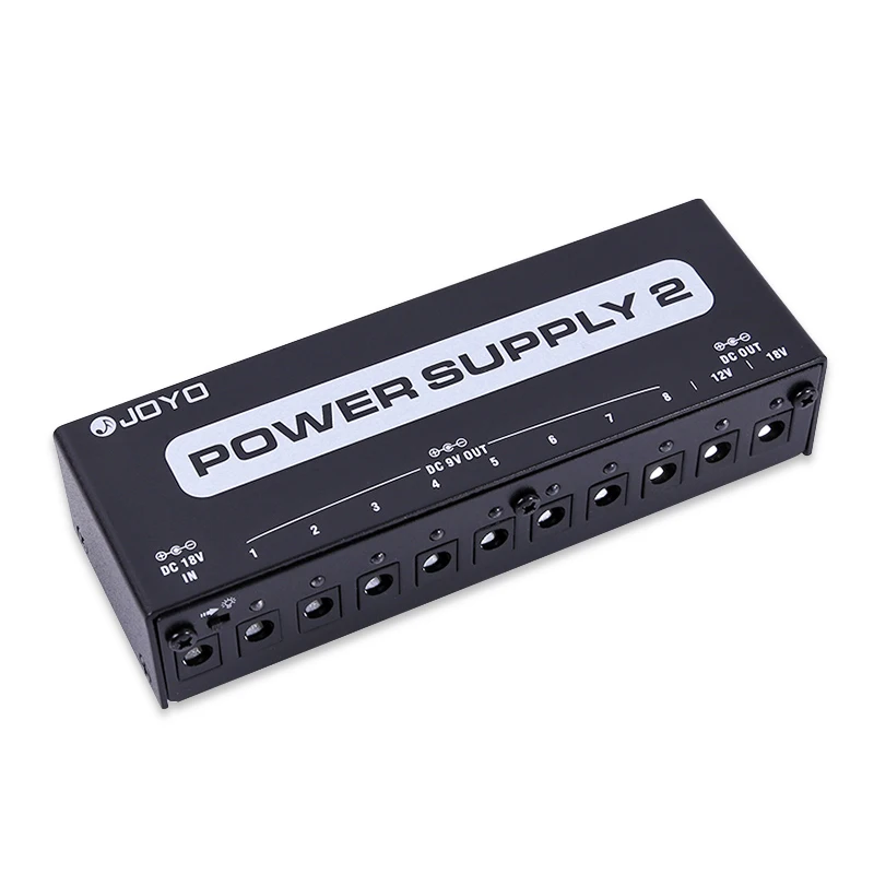 JOYO, 10 независимых выходов, эффективное силовое соединение, защита от короткого замыкания/перегрузки по току, гитарные эффекты, источник питания
JOYO, 10 независимых выходов, эффективное силовое соединение, защита от короткого замыкания/перегрузки по току, гитарные эффекты, источник питания