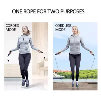 Calories Lose Weight Counting Skipping Rope Fitness Skipping Rope Gifts ABS Exercise Game Jump Rope Rope Skipping Sport
Calories Lose Weight Counting Skipping Rope Fitness Skipping Rope Gifts ABS Exercise Game Jump Rope Rope Skipping Sport