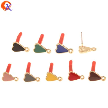 Cordial Design 100Pcs 7*11MM Jewelry Accessories/Earrings Stud/Paint Effect/Heart Shape/DIY Making/Hand Made/Earring Findings
Cordial Design 100Pcs 7*11MM Jewelry Accessories/Earrings Stud/Paint Effect/Heart Shape/DIY Making/Hand Made/Earring Findings