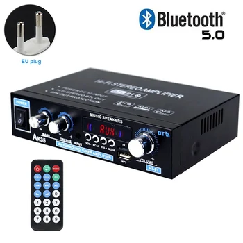 AK35 Home Car Amplifiers 2 Channel bluetooth 5.0 Surround Sound FM USB Remote Control Mini HIFI Digital Amplifier Stereo 90W*2
AK35 Home Car Amplifiers 2 Channel bluetooth 5.0 Surround Sound FM USB Remote Control Mini HIFI Digital Amplifier Stereo 90W*2