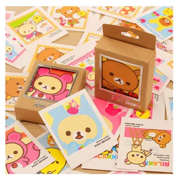 18 pack/lot Mini Rilakkuma Greeting Card Postcard Birthday Gift Card Set Message Card Letter Envelope Gift Card
18 pack/lot Mini Rilakkuma Greeting Card Postcard Birthday Gift Card Set Message Card Letter Envelope Gift Card